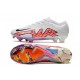 Nike Zoom Mercurial Vapor 15 Elite FG Blanc Rouge