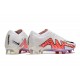 Nike Zoom Mercurial Vapor 15 Elite FG Blanc Rouge