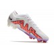 Nike Zoom Mercurial Vapor 15 Elite FG Blanc Rouge