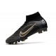 Nike Mercurial Superfly VIII Elite AG-Pro Noir Or Argent Métallique