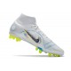 Nike Mercurial Superfly VIII Elite AG-Pro Ballon Gris Bleu Foncé