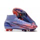Nike Mercurial Superfly VIII Elite AG-Pro Mbappé Chardon Clair Argent