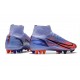 Nike Mercurial Superfly VIII Elite AG-Pro Mbappé Chardon Clair Argent