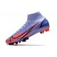 Nike Mercurial Superfly VIII Elite AG-Pro Mbappé Chardon Clair Argent