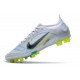 Nike Mercurial Vapor 14 Elite Pro AG Ballon Gris Bleu Foncé
