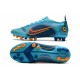 Nike Mercurial Vapor 14 Elite Pro AG Bleu Chlorine Orange Laser Marina