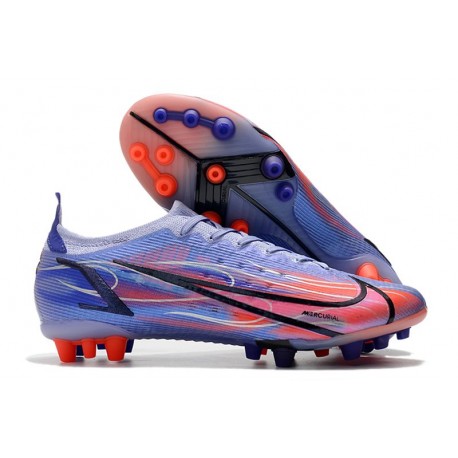 Nike Mercurial Vapor 14 Elite Pro AG Mbappé Chardon Clair Argent