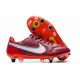 Nike Tiempo Legend IX Elite SG Pro Rouge Equipe Blanc Hibiscus Mystique