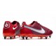 Nike Tiempo Legend IX Elite SG Pro Rouge Equipe Blanc Hibiscus Mystique