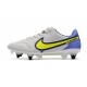Nike Tiempo Legend IX Elite SG Pro Gris Brouillard Volt Sapphire