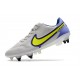 Nike Tiempo Legend IX Elite SG Pro Gris Brouillard Volt Sapphire