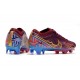 Nike Zoom Mercurial Vapor 15 Elite FG KM Foncé Betterave Mtlc Vivid Or