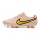 Nike Tiempo Legend 9 Elite FG Nouvel Guava Ice Jaune Strike Sunset Glow