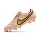 Nike Tiempo Legend 9 Elite FG Nouvel Guava Ice Jaune Strike Sunset Glow