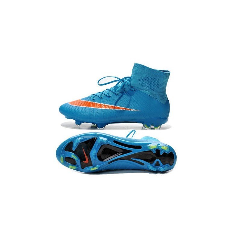 crampon orange fluo