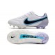 Nike Tiempo Legend 9 Elite FG Nouvel Blanc Bleu