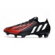 adidas Predator Edge.1 Low FG Chaussures Noir Blanc Rouge