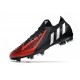 adidas Predator Edge.1 Low FG Chaussures Noir Blanc Rouge