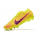 Nike Zoom Mercurial Vapor 15 Elite FG Jaune Rose