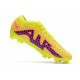 Nike Zoom Mercurial Vapor 15 Elite FG Jaune Rose