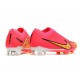 Nike Zoom Mercurial Vapor 15 Elite FG Rouge Jaune
