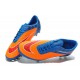 2014/2015 Nouvelle Nike Hypervenom Phantom FG Hommes Orange Rouge Bleu Pack de Réflexion