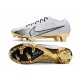 Nike Zoom Mercurial Vapor 15 Elite FG Blanc Or Noir