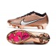 Nike Zoom Mercurial Vapor 15 Elite FG Mbappe Cuivre Métallique