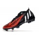 Chaussure adidas Predator Edge.1 FG Noir Rouge Blanc