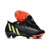 Chaussure adidas Predator Edge.1 FG Noir Jaune Rouge