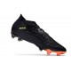 Chaussure adidas Predator Edge.1 FG Noir Jaune Rouge