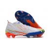 Chaussure adidas Predator Edge.1 FG Blanc Jaune Solaire Bleu Power