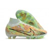 Nike Zoom Mercurial Superfly 9 Elite AG Bonded - Vert Bleu Orange