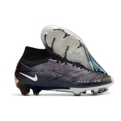 Nike Zoom Mercurial Superfly 9 Elite FG Noir Or Blanc