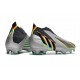 adidas Predator Edge+ FG Neuf Argent Métallique Noi Jaune Solaire