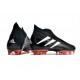 adidas Predator Edge+ FG Neuf Noir Blanc Rouge