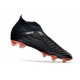 adidas Predator Edge+ FG Neuf Noir Blanc Rouge