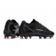 Crampons Foot Nike Phantom GT2 Elite FG Noir Gris Fumé Summit Blanc