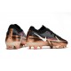 Crampons Foot Nike Phantom GT2 Elite FG Cuivre Métallique Blanc Noir