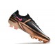 Crampons Foot Nike Phantom GT2 Elite FG Cuivre Métallique Blanc Noir
