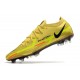 Crampons Foot Nike Phantom GT2 Elite FG Jaune