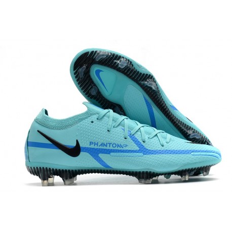 BleuCrampons Foot Nike Phantom GT2 Elite FG Bleu