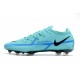 BleuCrampons Foot Nike Phantom GT2 Elite FG Bleu
