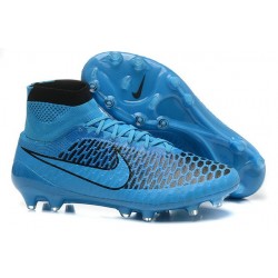 2015 Nouvelle Hommes Nike Magista Obra FG Noir Bleu