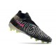 Nike Phantom GX Elite DF Link FG Noir Volt Blanc Bleu Lumière