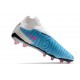Nike Phantom GX Elite DF Link FG Bleu Baltique Rose Blanc Bleu Laser