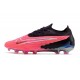 Chaussure Nike Phantom GX Elite FG Rose Noir Blanc