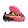 Chaussure Nike Phantom GX Elite FG Rose Noir Jaune