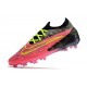 Chaussure Nike Phantom GX Elite FG Rose Noir Jaune