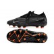 Chaussure Nike Phantom GX Elite FG Noir Blanc Sommet Gris Fumée